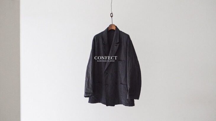 4K【Experience CONFECT Clothes】 杢ツイルダブルブレストジャケット/ワークトラウザーズ｜CONFECT