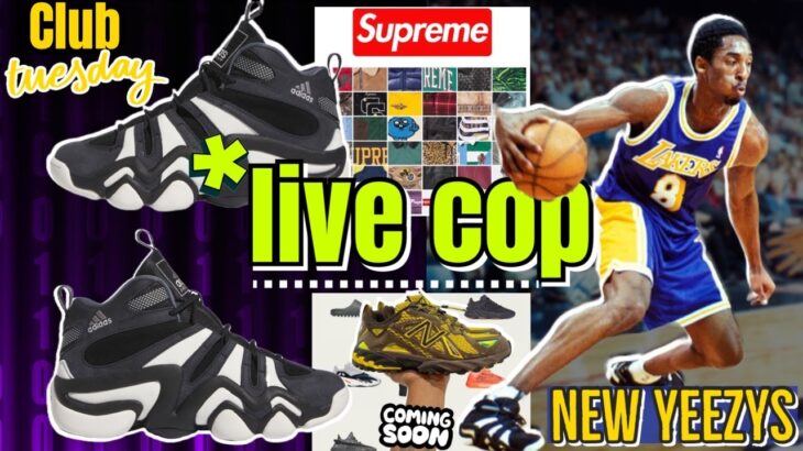 Adidas Crazy 8 Live Cop l New YEEZY’s on Adidas Confirmed l Supreme lookbook