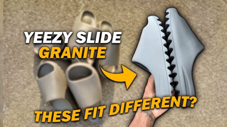 Adidas Yeezy Slide Granite On Feet Review – These Fit Different?