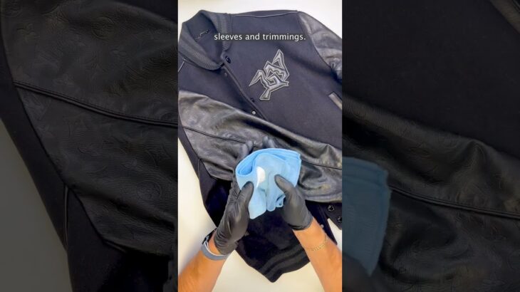 Cleaning a $5,000 Louis Vuitton Jacket