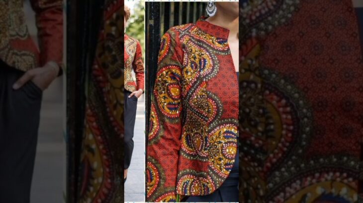 Gorgeous Ankara Jacket #fashion #style #shortvideo #ankara