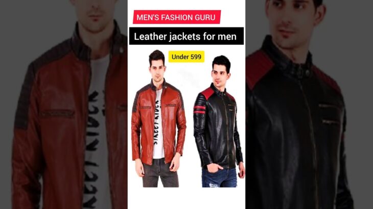 leather jacket| for men| under 599 | MFG |#leatherjacket #leatherdress #leatherfashion #jackets