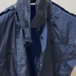 1/2 reassemble the nylon jacket ナイロンジャケットの再組み立て ナイロン ジャケット リメイク nylon remake sewing tutorial 23-5