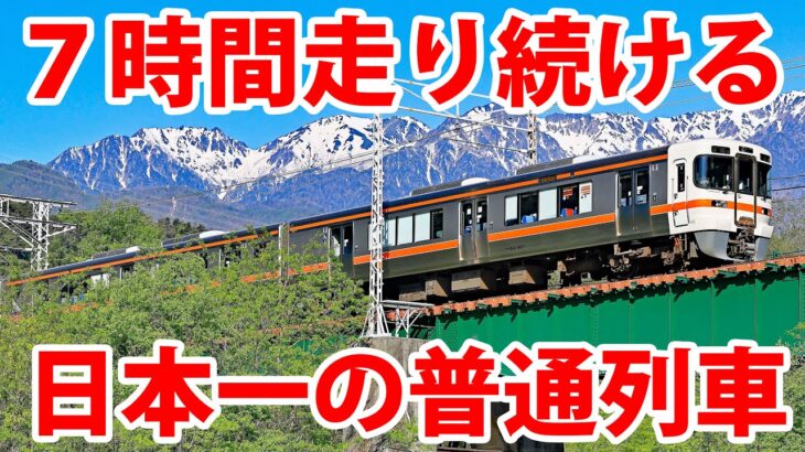 長野～愛知を７時間かけて運転する普通列車！ 95駅連続停車体験