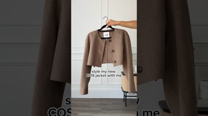 GRWM – style my new COS jacket with me 🍂🍂#autumnoutfits #falloutfits #grwm #getreadywithme #ootd