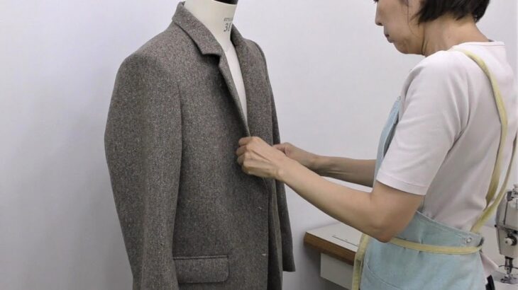 How to sew a Men’s Tailored Jacket with No Canvas, Fused Interfacing Construction