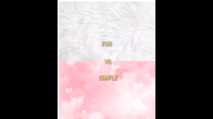 fur💞 vs simple 💕items #beautiful nail 💅 gown phone jacket 🧥 heels 👠 and other brands #trending video