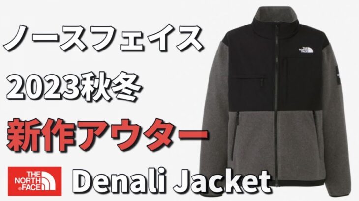 【ノースフェイス】2023秋冬新作アウター！Denali Jacket！【フリース】