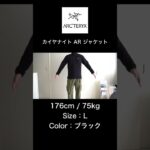 【アークテリクス】カイヤナイト AR ジャケット Lサイズ – 176cm/75kg