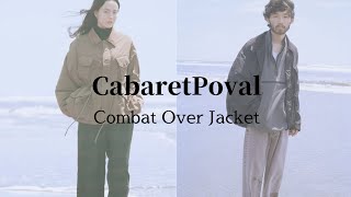 【 Cabaret Poval | キャバレーポバール 】 Combat Over Jacket/コンバットミリタリージャケット | improve / インプルーブ @improve0501