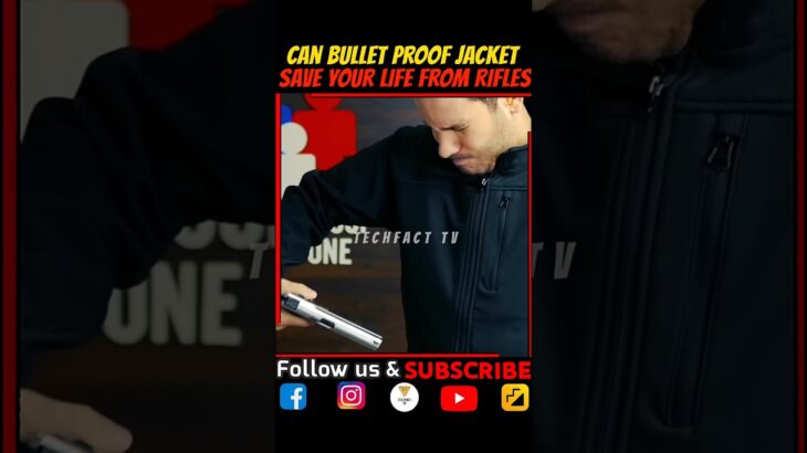 Can the Bullet Proof Jacket Save Your Life😱😱😱😱😱Video#683 #shorts #bullet #proof #jacket #gun #sniper