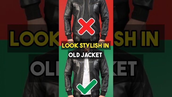 🔥Look Stylish In Old Jacket | #shorts #jackets #mensfashion