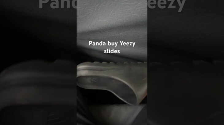Panda buy Yeezy slides