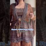 Sharara Jacket Dress Styling #shararadesigns #shararasuit #youtubeshorts #fashion #shararasets