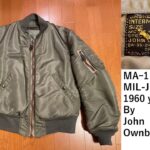 米軍実物　MAｰ1 フライトジャケット　MIL-J-8279B JOHN OWNBEY CO., INC 社製