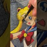 Painting A Custom Sailor Moon Jacket !
