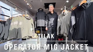 【TILAK】Operator  MIG Jacket 2023年秋冬シーズンの新作ソフトシェルタージャケット