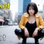 Ai LookBook 룩북 ai art 4k 자켓소녀 ジャケット少女 jacket girl #ai #lookbook #jacket