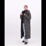SUPERDRY | Shiny Ripstop Longline Puffer Jacket Coat Black Women | TradeInn