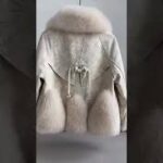 Short fox fur goose down jacket#ootd   #streetstyle #coat #fashion #fashionstore #clothes