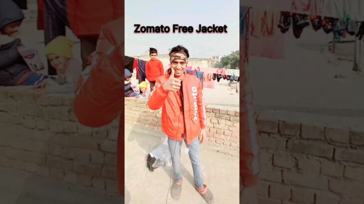 Zomato Free Jacket 👍|| @zomato #shots #short #trending #sumitridervlogs #viral
