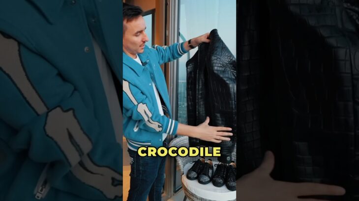 $50,000 crocodile jacket