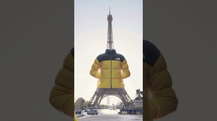 🌐✨ ¡El universo de la moda con Realidad Aumentada con The North Face en París! 🗼🔍#marketing