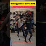 என்ன அடி டா சாமி | Riding jacket saved LIFE #madarasivlogs #riding #BIKER