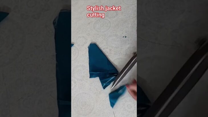 Stylish jacket cutting,easy method/short#youtubeshorts