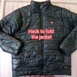 hack to fold jacket #jacket #jackets #jacketfashion #folding #winter #outerwear #winterfashion