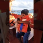 where are you going while wearing a life jacket? #shorts #viral #ytshorts #short #sunshine #boat