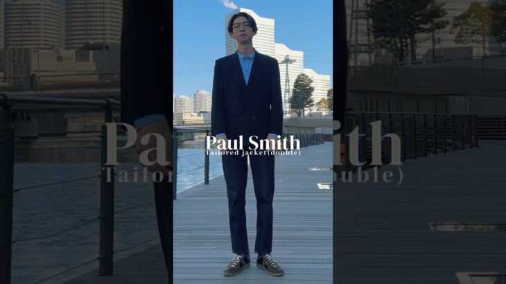 【LOOKBOOK#13】Paul Smithのテーラードジャケットを街着らしくカジュアルダウンしたスタイリング🇬🇧#メンズファッション #メンズコーデ #lookbook
