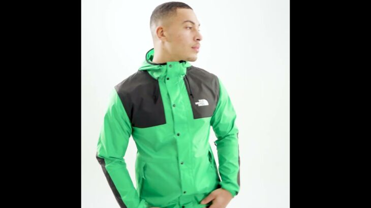 THE NORTH FACE Seasonal Mountain Jacket Optic Emerald Green Black Men | FootAsylum
