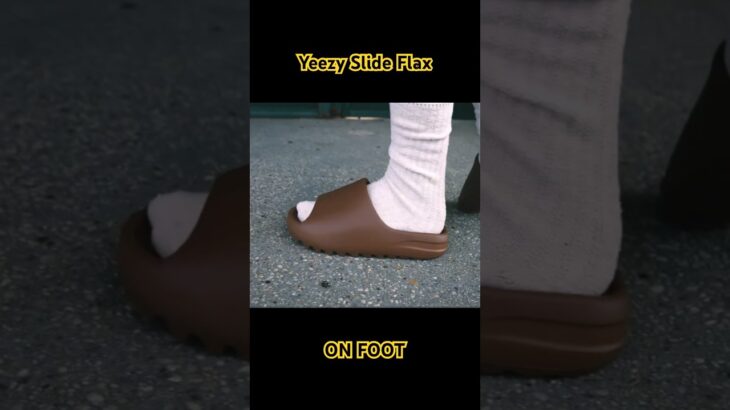 Yeezy Slide Flax On Foot – are they worth getting? #yeezy #adidas #style