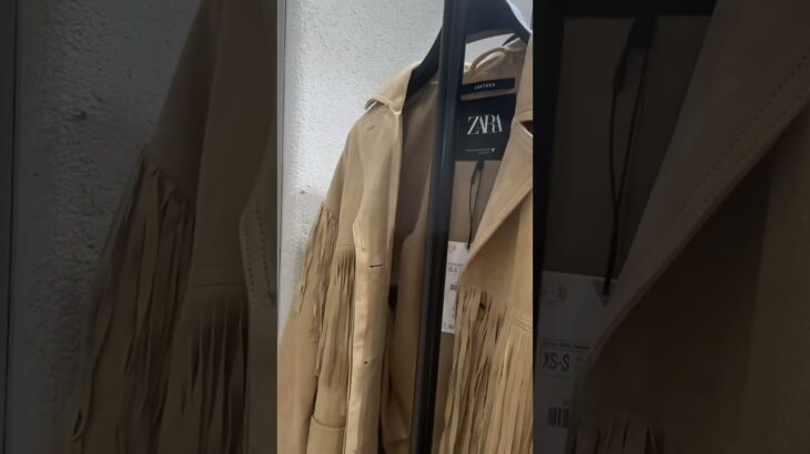 Zara.Куртка из натуральной кожи! Zara.Woman leather jacket. #youtubeshorts