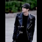 which BTS member looks best in lather jacket 😍💜#bts #rm #jin #suga #jhope #jimin #v #jungkook