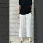【日本製】見た目はスーツ　着心地はジャージ　きれいめワイドパンツ #レディースパンツ #35歳からのおしゃれ #50代