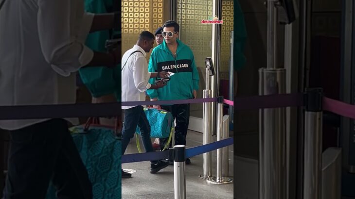 Karan Johar turns heads at the airport with his stunningly stylish jacket, tagged at ₹1,42,651.