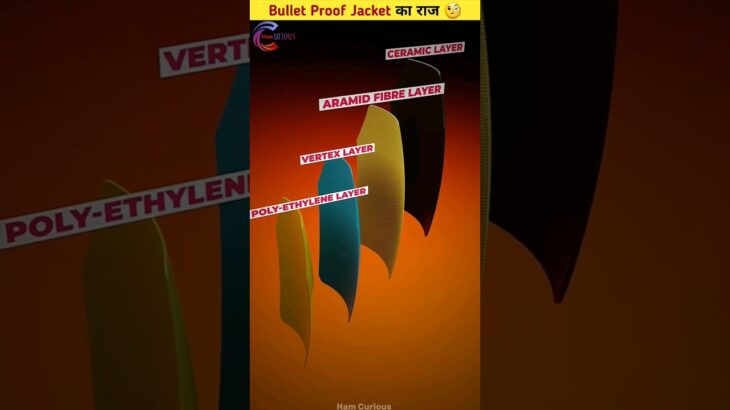 Secret of Bullet Proof Jacket 🧐 | #shorts | Ham Curious |