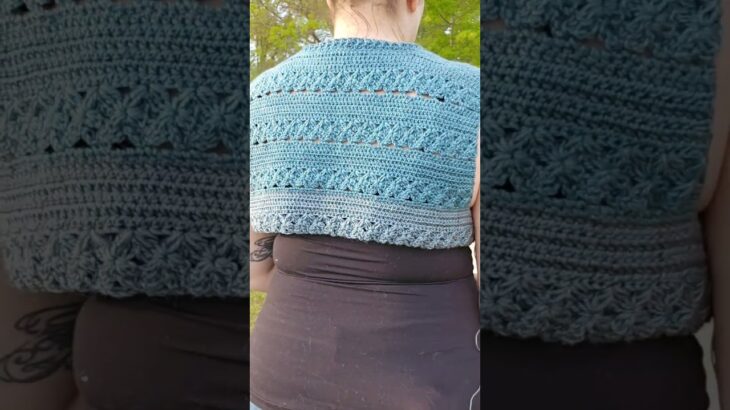 What do you think of this new #wip #crochet #jacket #sweater #pattern so far?