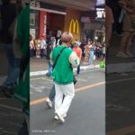 he passes me by #dude with #green and white jacket #baguiocity #shorts