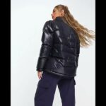 BERGHAUS Arkos Reflect Oversized Water Resistant Down Jacket Shiny Glossy Black Women | Asos