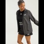 EMPORIO ARMANI EA7 Ventus Full Zip Windbreaker Jacket Shiny Black Women | JD Sports