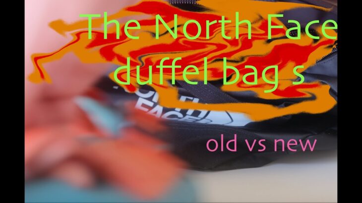 the north face –  duffel bag s – 2008 vs 2024