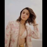Alia Bhatt exudes elegance in a chic embroidered jacket and stylish ensemble, redefining