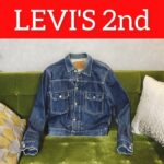 リーバイス　セカンド　Levi’s　2nd                                  ヴィンテージ　ジージャン　デニム　アメカジ　古着　　　　ジャケット　あつしょうパパの書斎