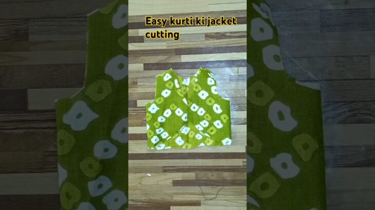 Plen Kurti ke liye jacket cutting idea #viral #fashion #trending #sewingpatterns #fashion #shorts ✂️