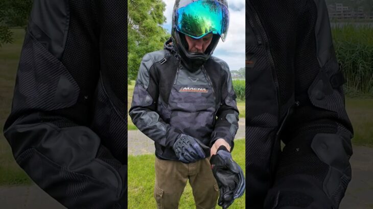 Ready to go in this Macna Riding Gear jacket