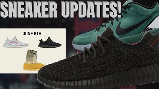 SNEAKER UPDATES : YEEZY DROPLIST FOR THE REST OF THE WEEK & SNKRS APP RELEASES