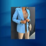 Traf Woman Clothing Suit Jacket Cardigan Ladies Female Coat Solid Pockets Tops Lapel Blazer Sprin…